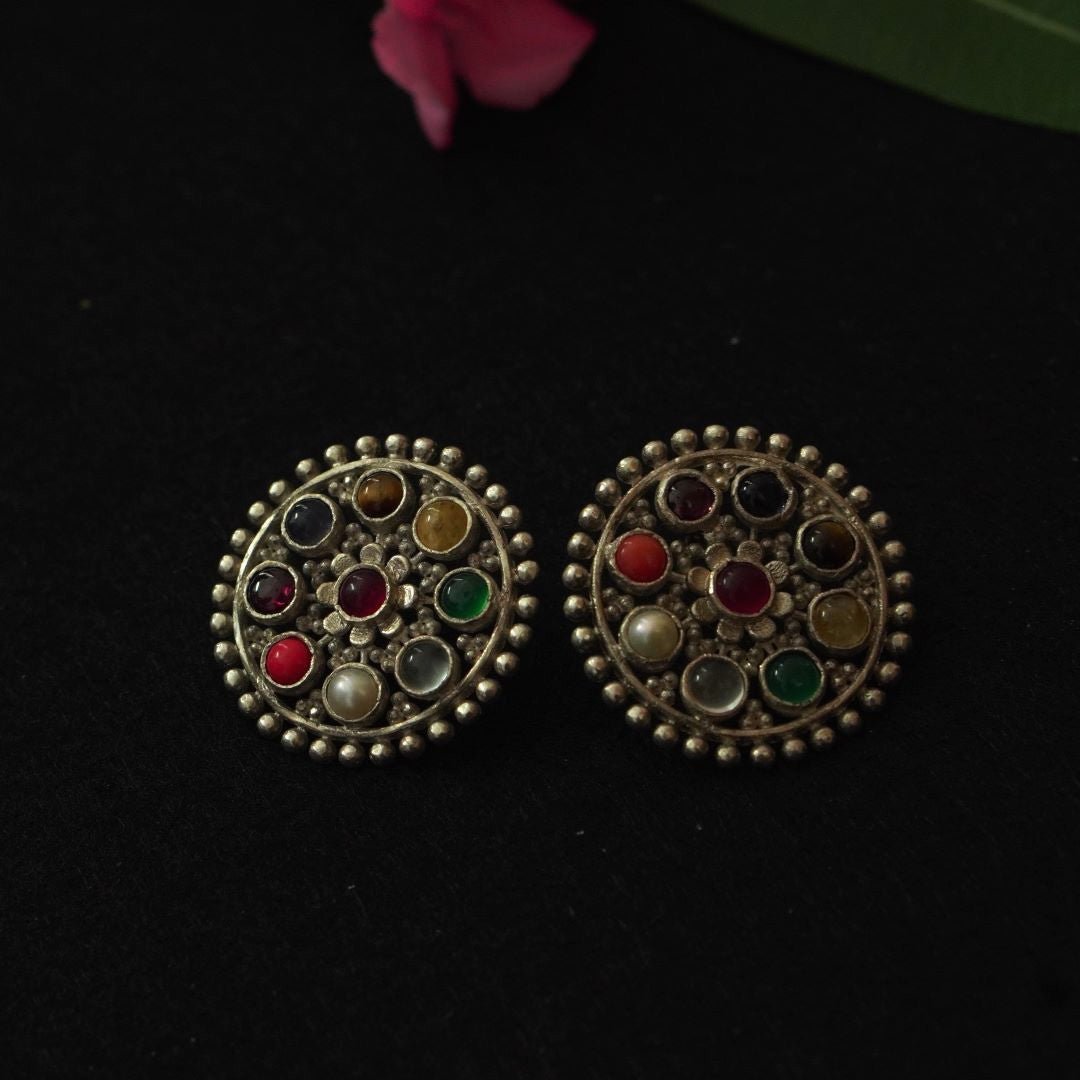 Navratna Studs - Quirksmith