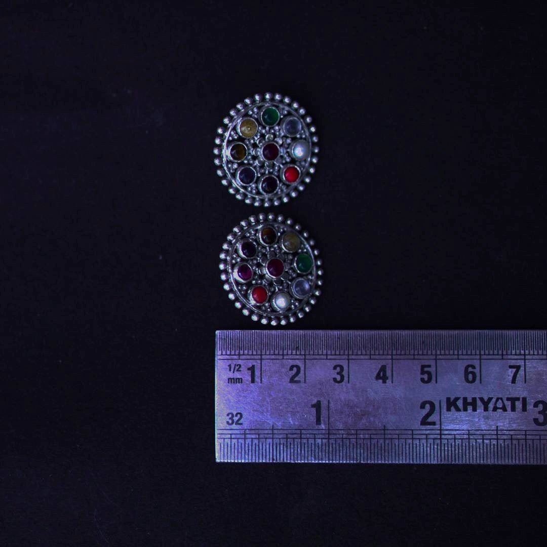 Navratna Studs - Quirksmith