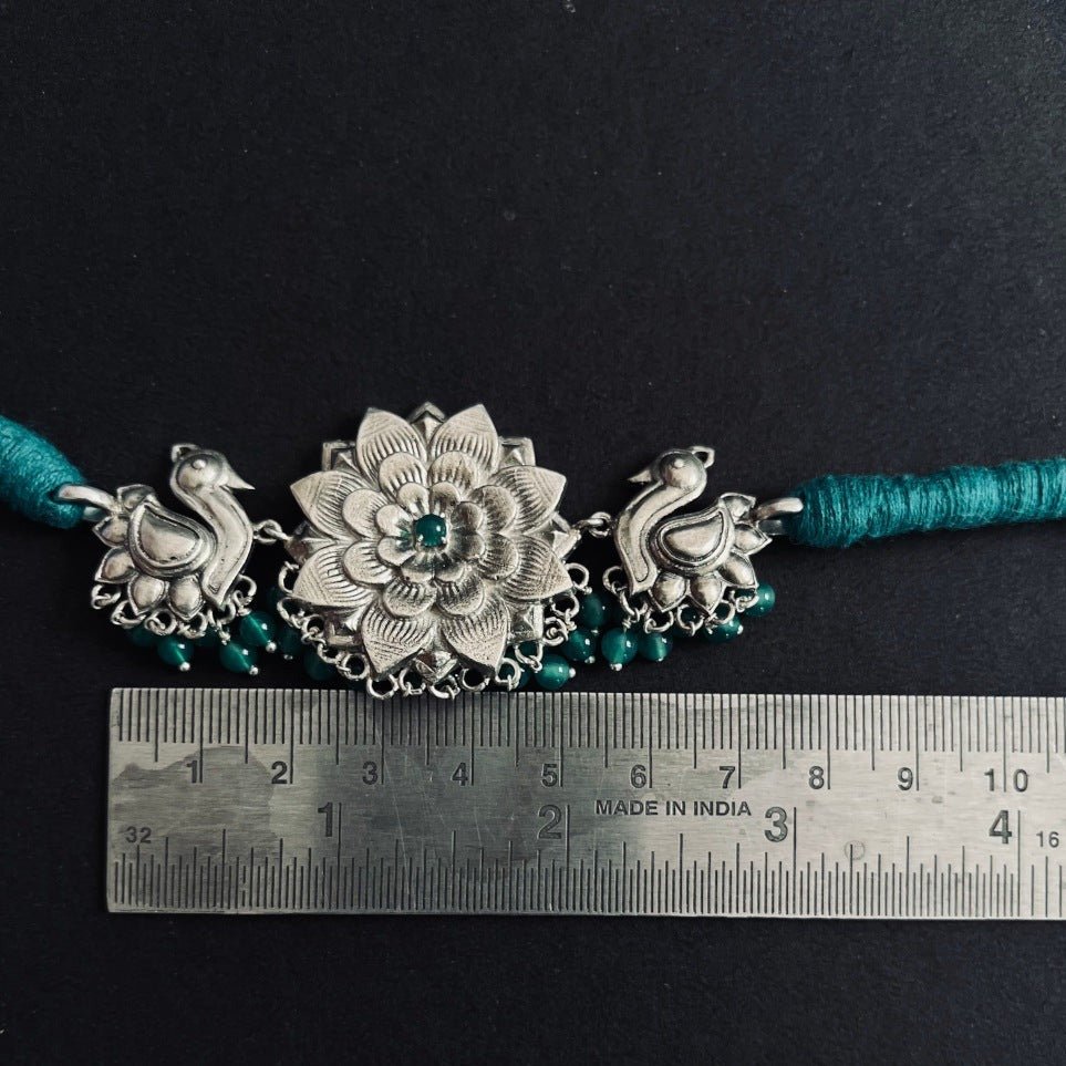 Nazaqat Choker - Turquoise - Quirksmith