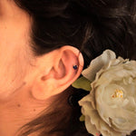 Nila Dot Nosepin Stud - Wire - Quirksmith