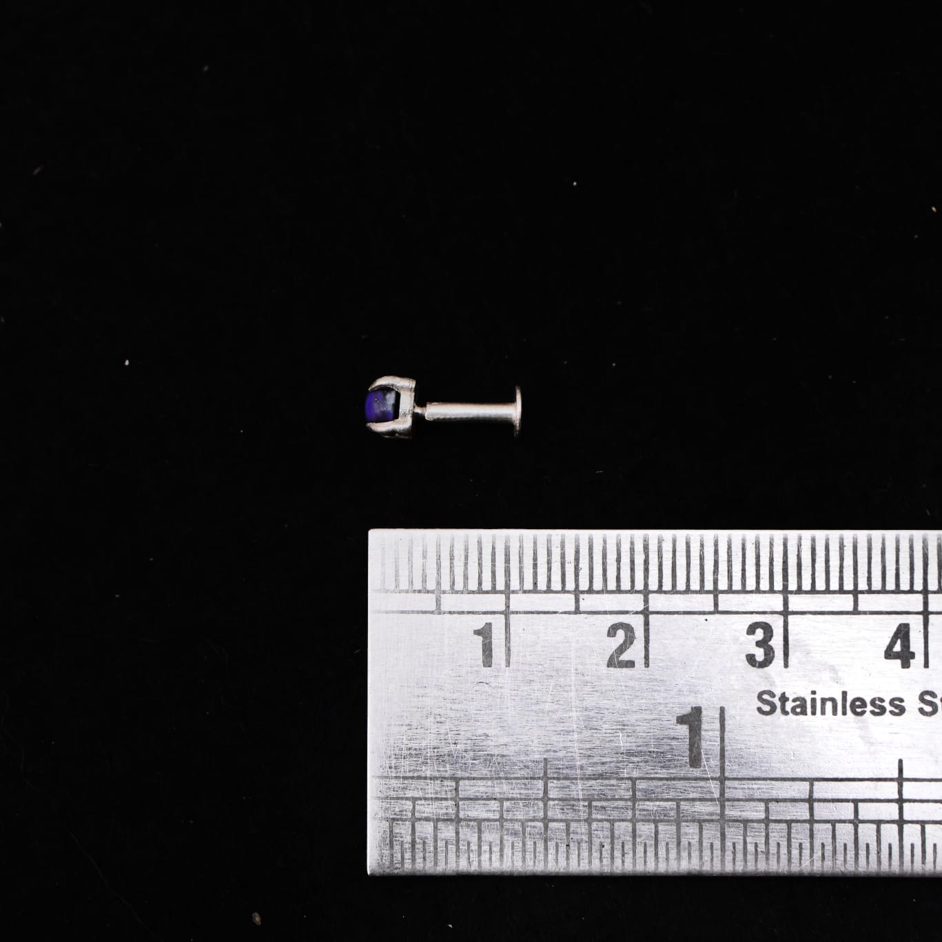 Nila Dot Nosepin Stud - Wire - Quirksmith