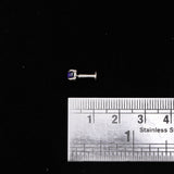 Nila Dot Nosepin Stud - Wire - Quirksmith