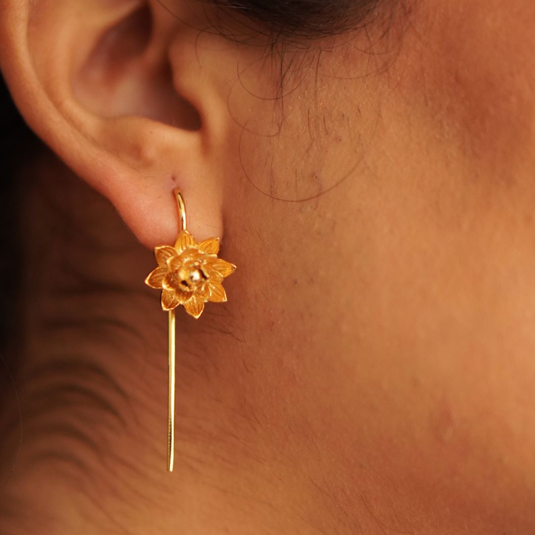 Niloufer Stem Earrings - Quirksmith