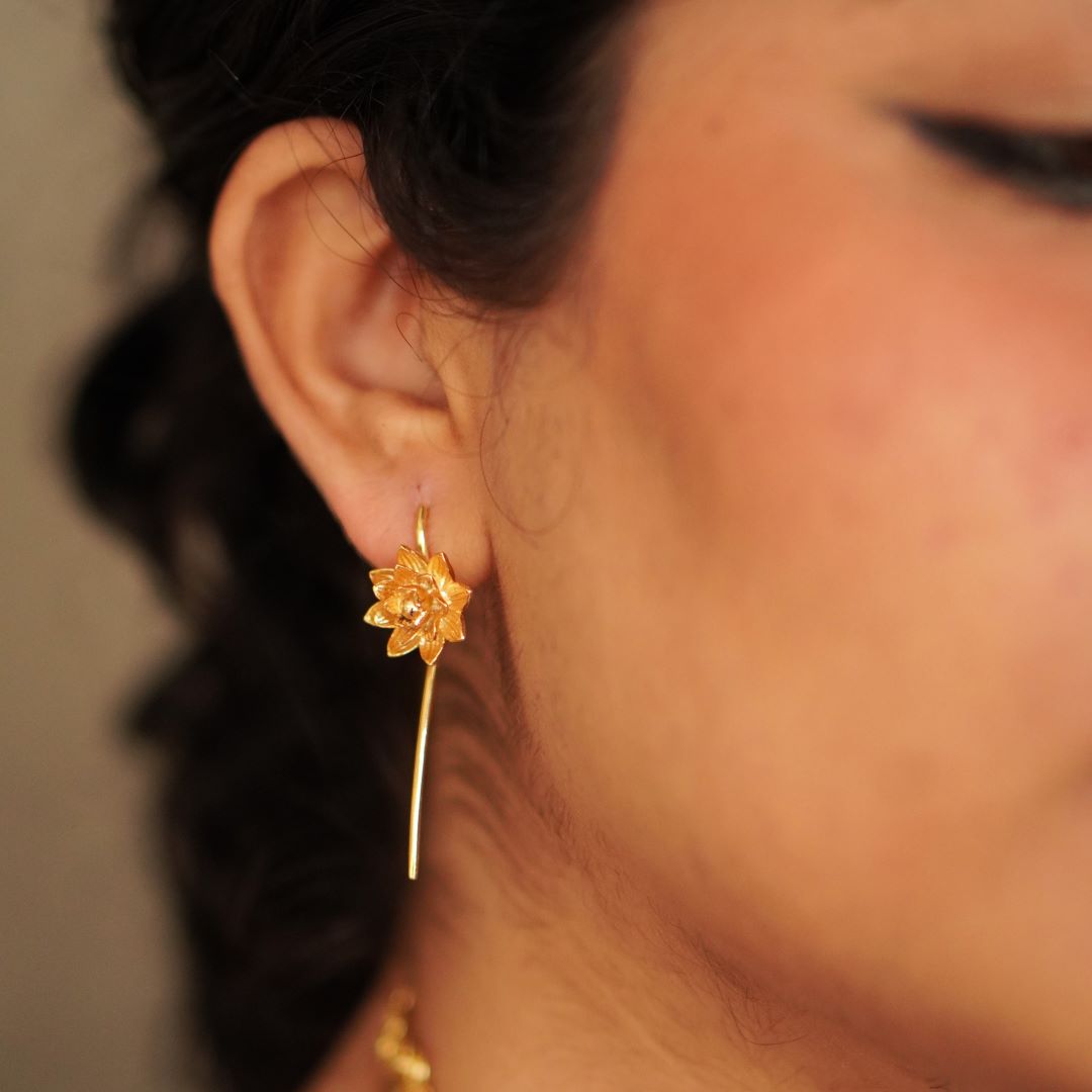 Niloufer Stem Earrings - Quirksmith