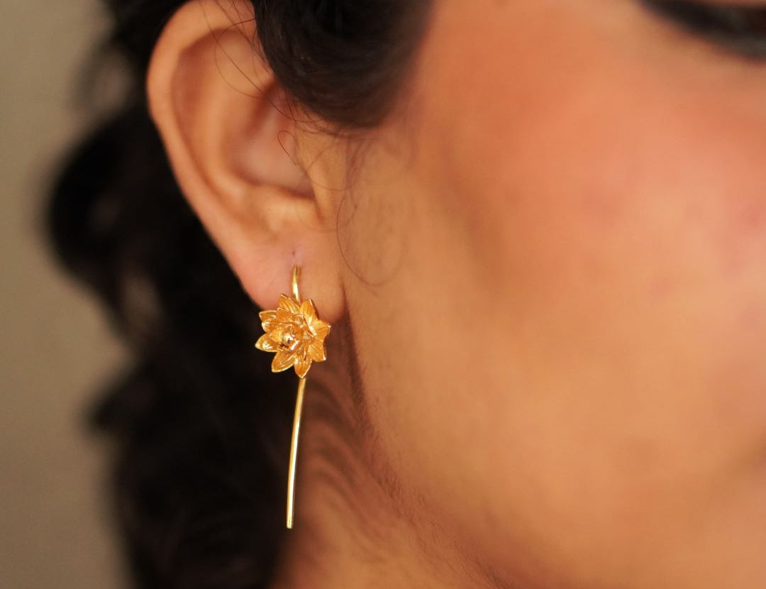 Niloufer Stem Earrings - Quirksmith