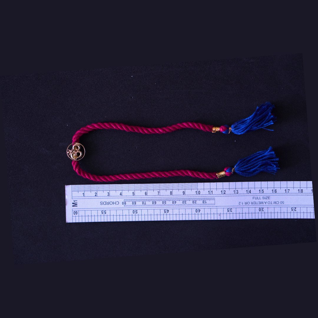 Om Rakhi (Brass) - Quirksmith