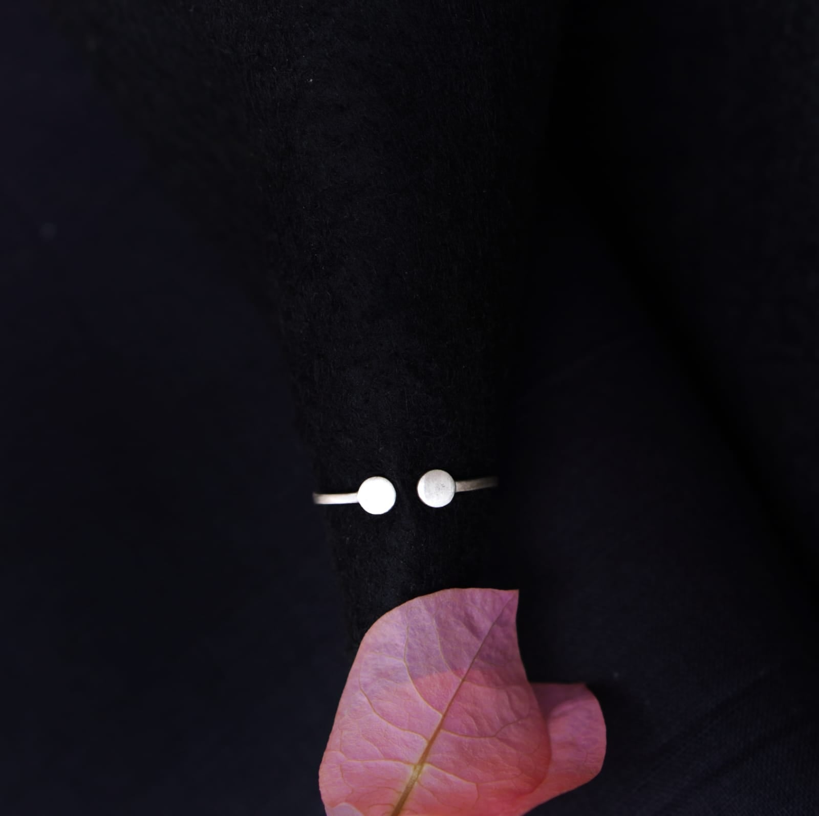 Orbit Moon ring-S/M - Quirksmith