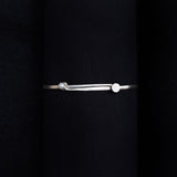 Orbit Pearl Sizeable Bangle - Quirksmith