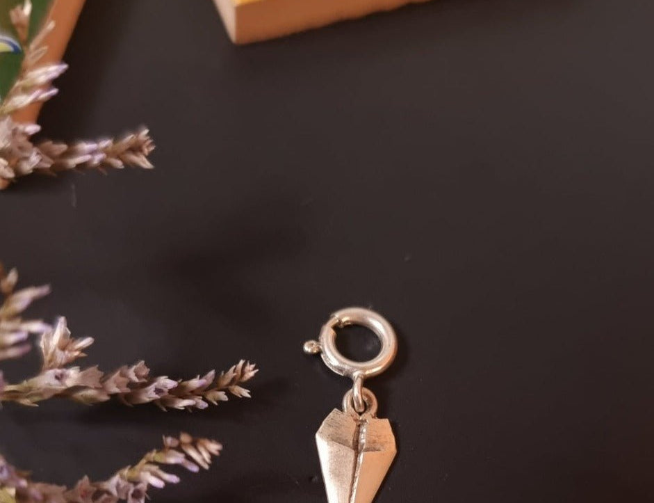 Paper Plane Charm - Charm Only - Quirksmith