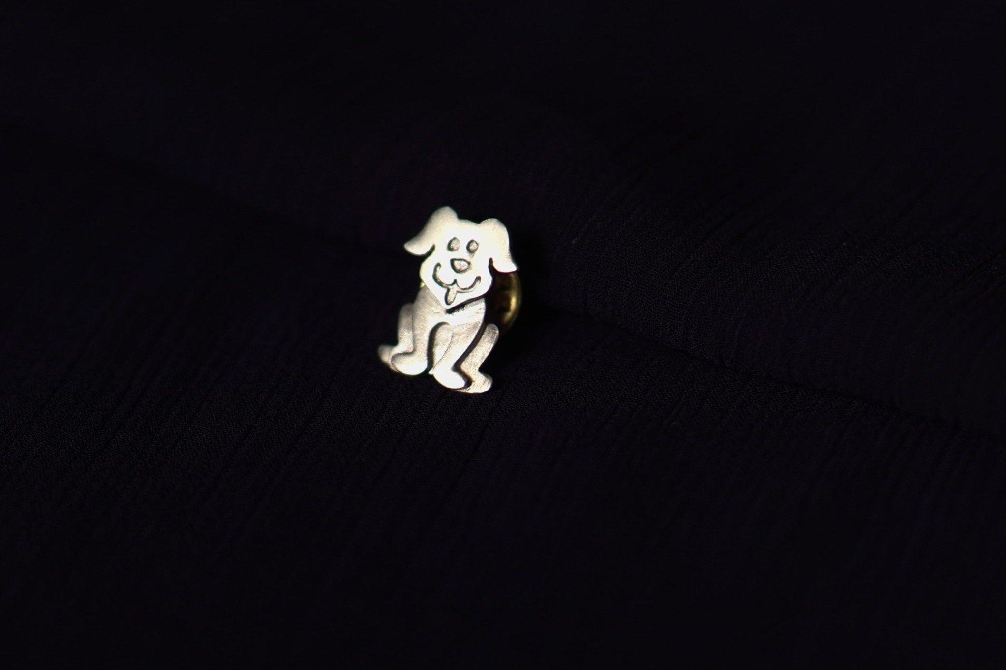 Paws (Dog) Silver Pin - Quirksmith