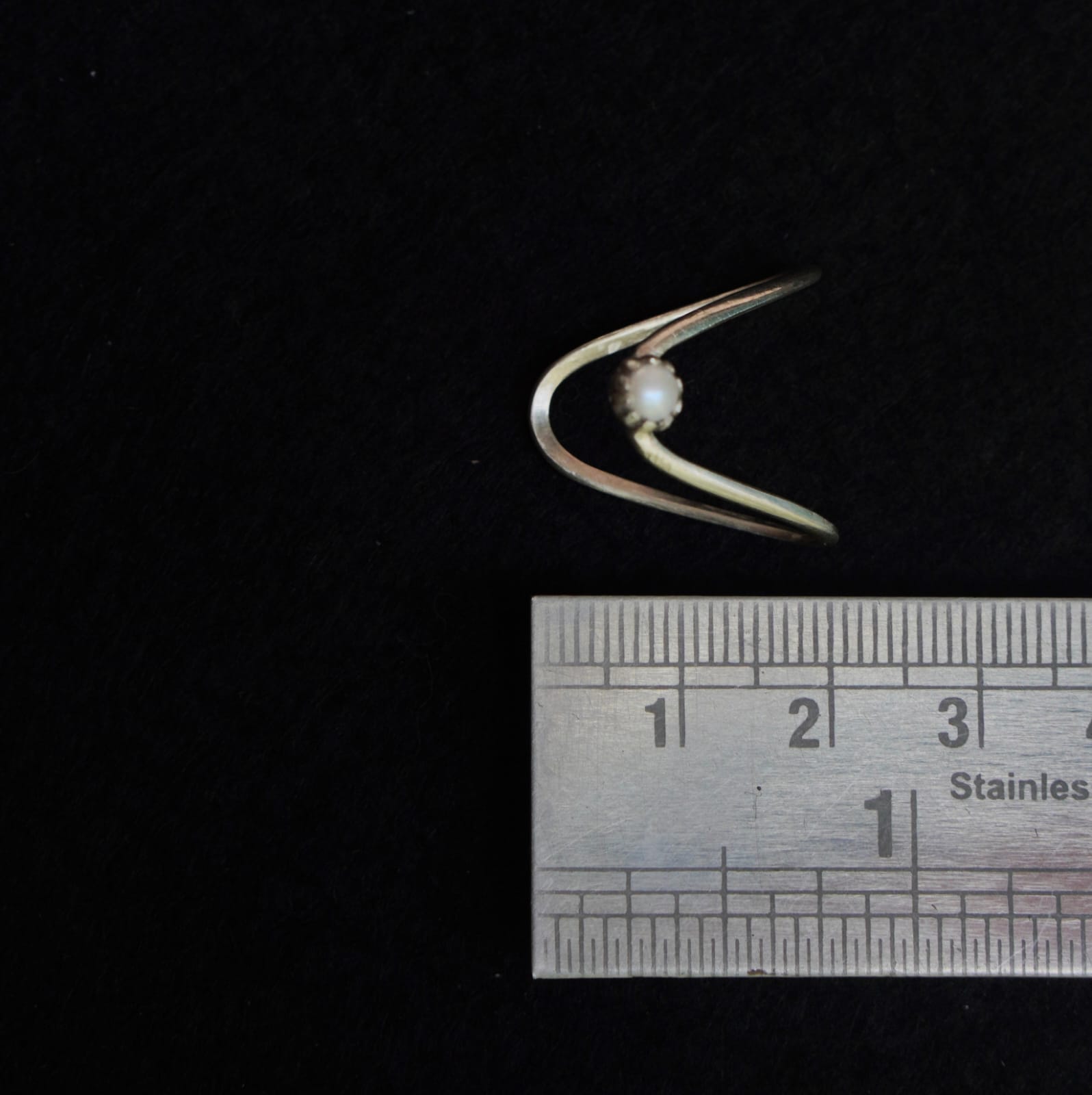 Pearl Drop Vanki Ring - Quirksmith