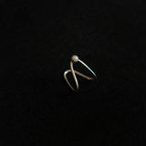 Pearl Drop Vanki Ring - Quirksmith