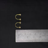 Pearl Hug Earrings (Gold Plated) - Quirksmith