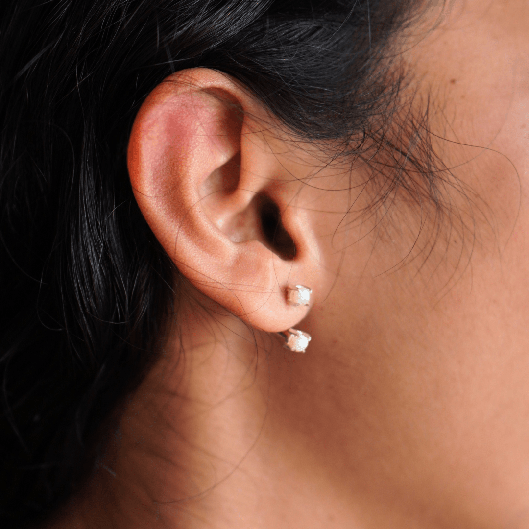 Pearl Hug Earrings - Quirksmith