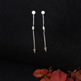 Pearl Thread Earrings - Single Piece - Quirksmith