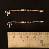 Pearl Thread Earrings - Single Piece - Quirksmith