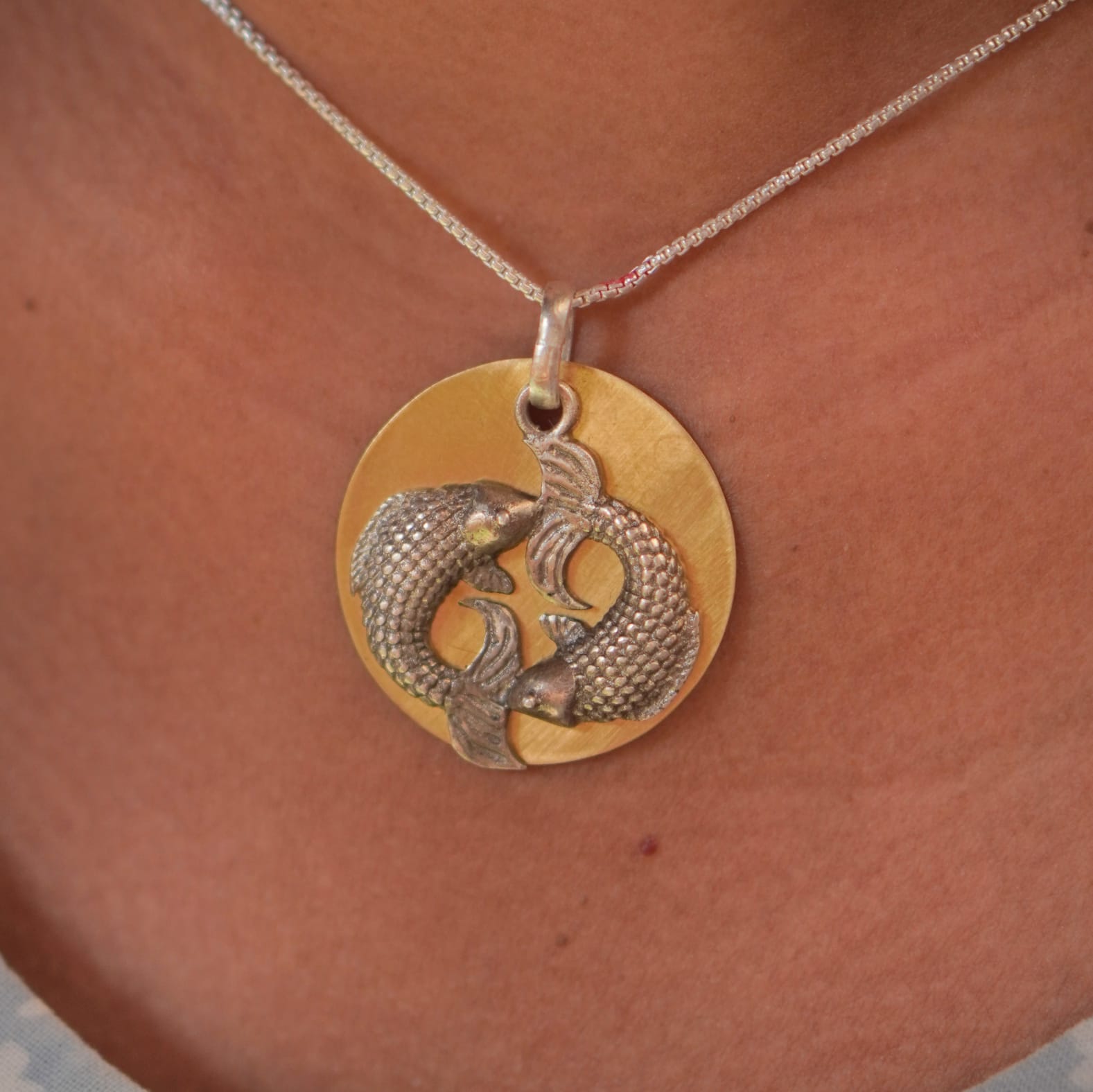 Pisces Pendant - Without Chain - Quirksmith