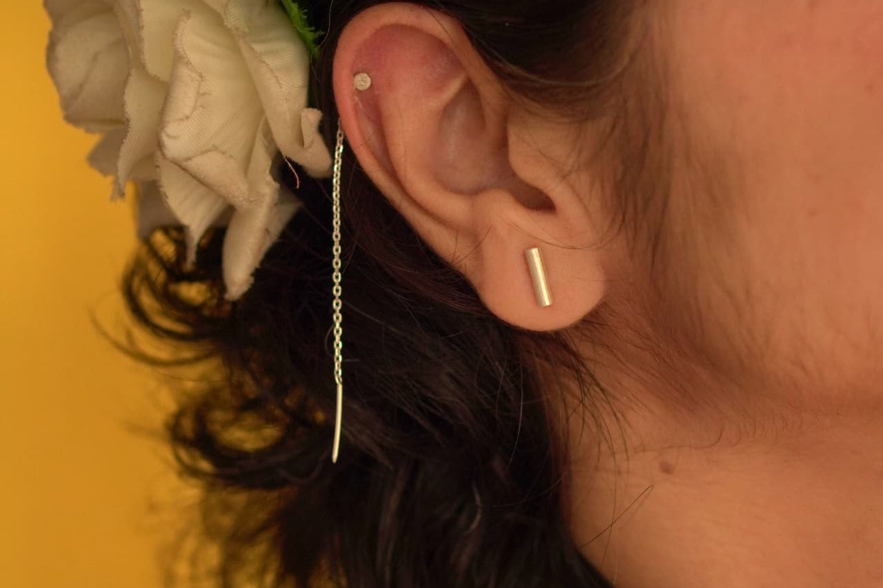 Playful Sui Dhaaga Studs - Single Piece - Quirksmith