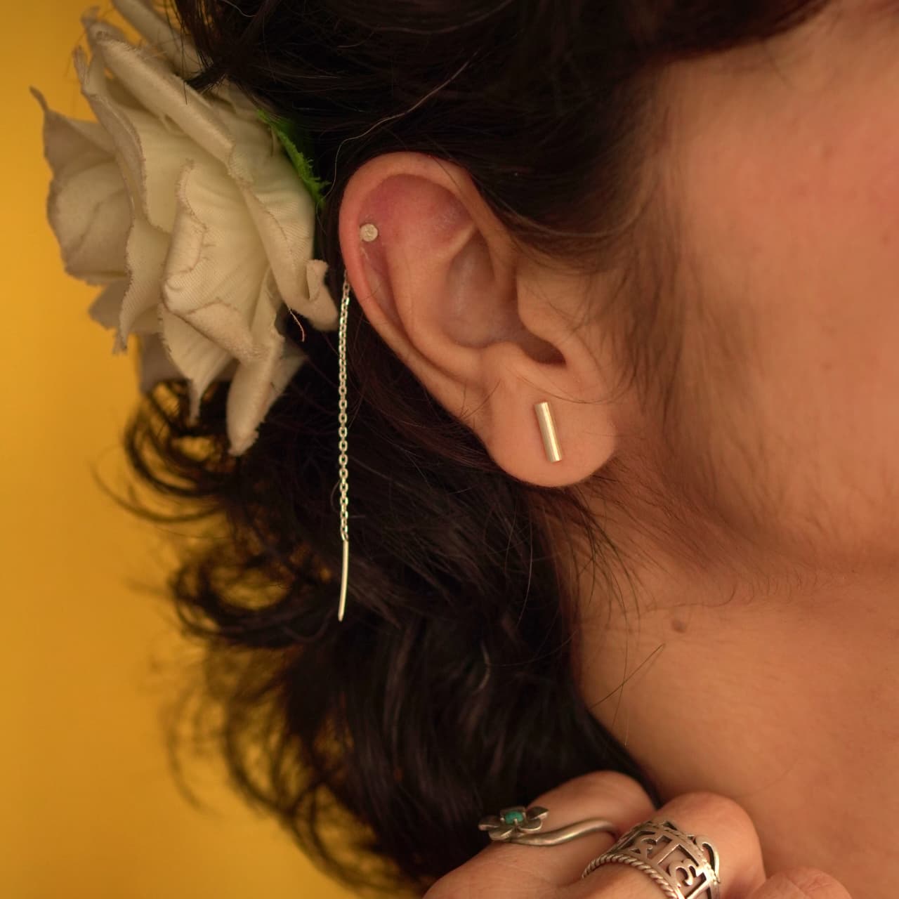 Playful Sui Dhaaga Studs - Single Piece - Quirksmith