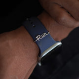 Run Silver Watch Charm - Quirksmith