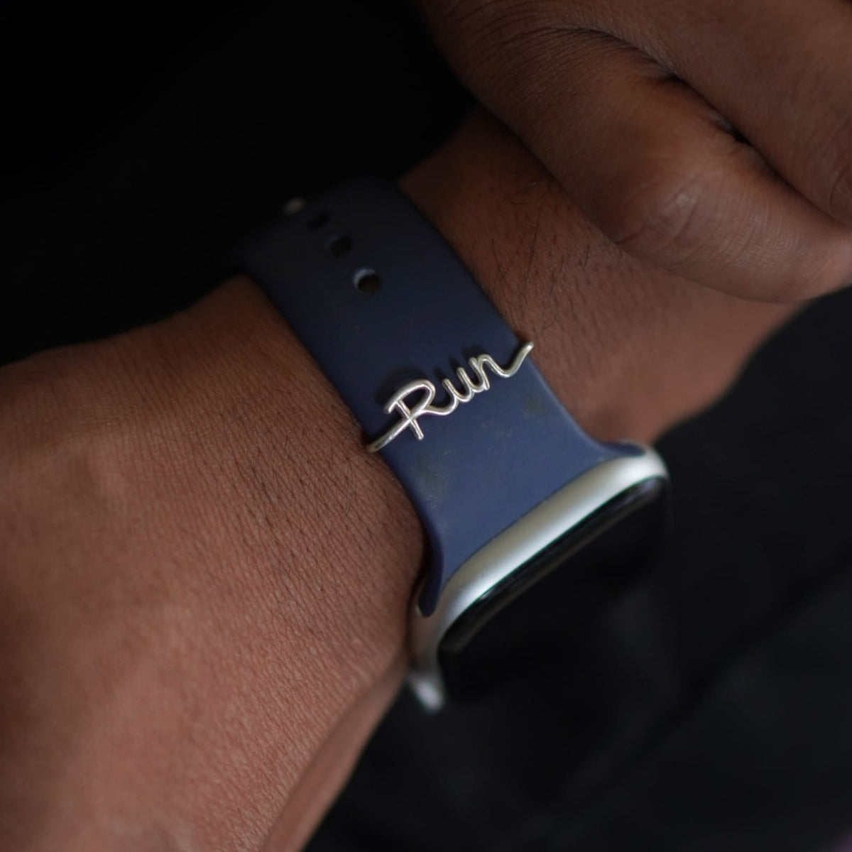 Run Silver Watch Charm - Quirksmith