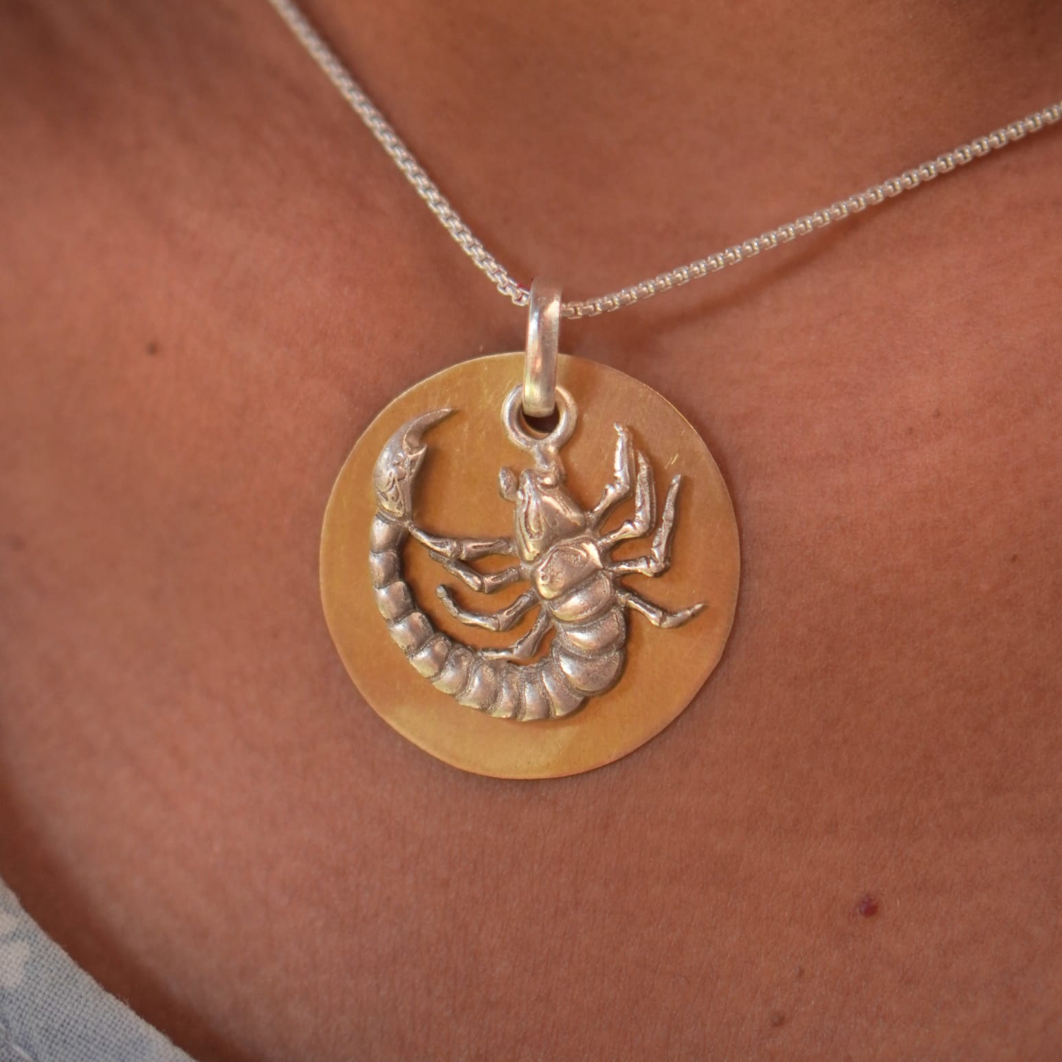 Scorpio Pendant - Without Chain - Quirksmith