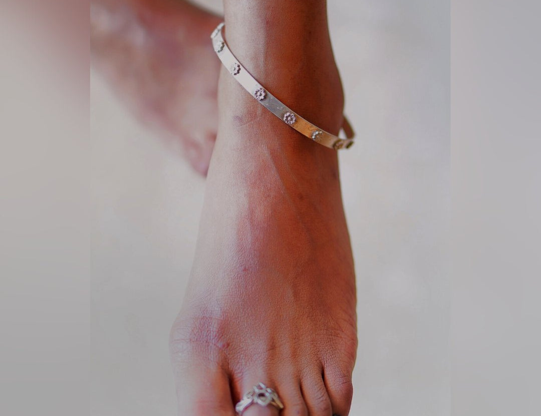 Shiuli Anklet Kada - Single Piece - Quirksmith