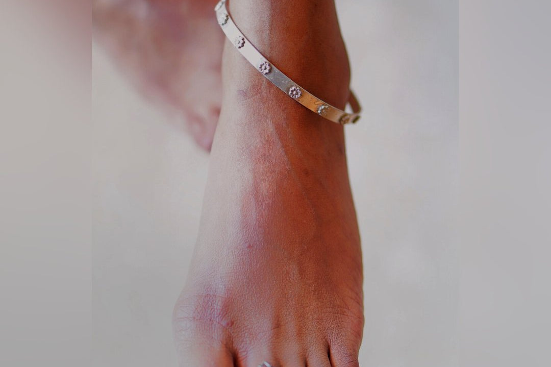 Shiuli Anklet Kada - Single Piece - Quirksmith