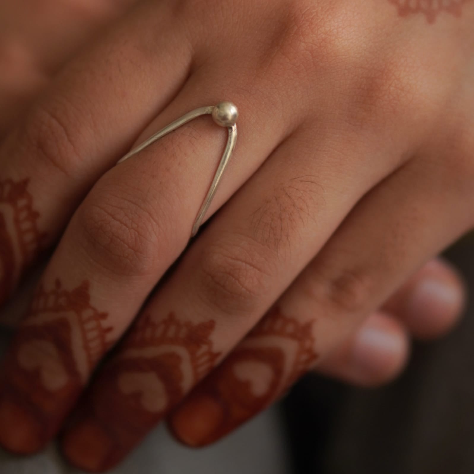 Silver Drop Vanki Ring - Quirksmith