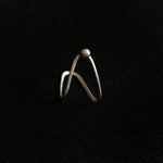 Silver Drop Vanki Ring - Quirksmith