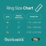 Simple Hammered Ring - Small - Quirksmith