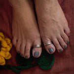 Simple Spiral Big Toe Ring - Single Piece - Quirksmith