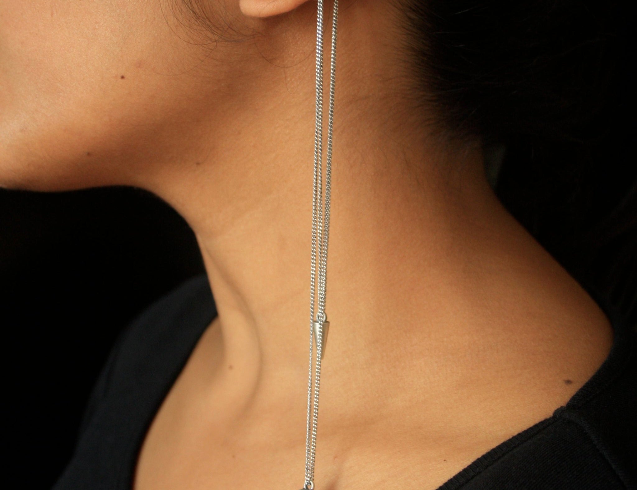 Sling Shot Long Earclip - Quirksmith