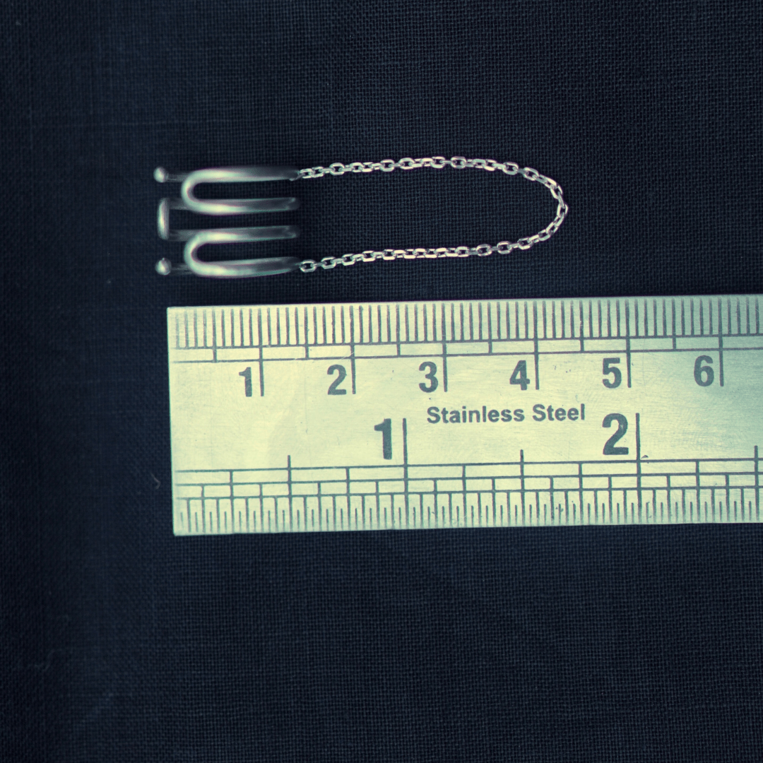 Spiral Drop Earclip - Quirksmith