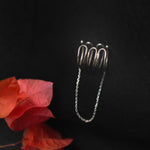 Spiral Drop Earclip - Quirksmith