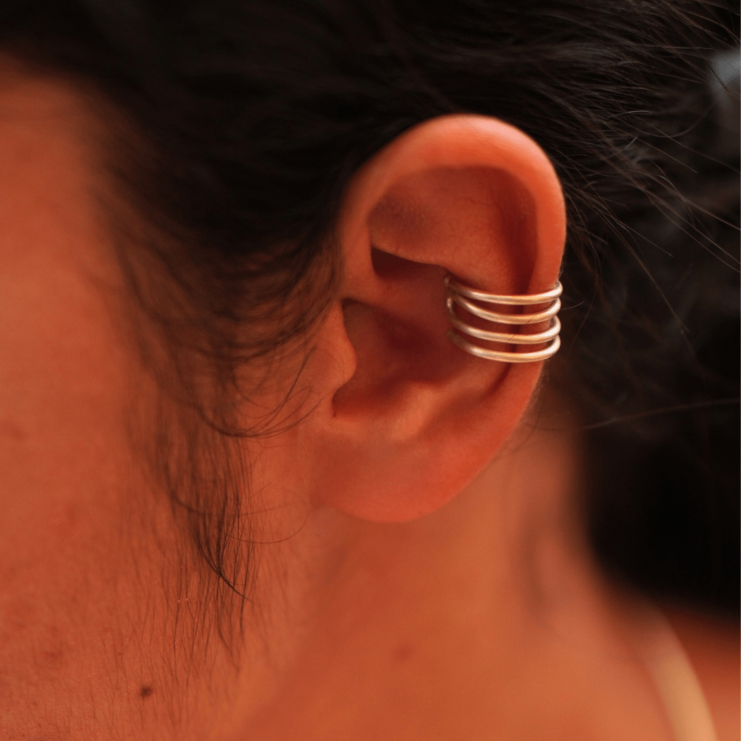 Spiral Earclip - Quirksmith
