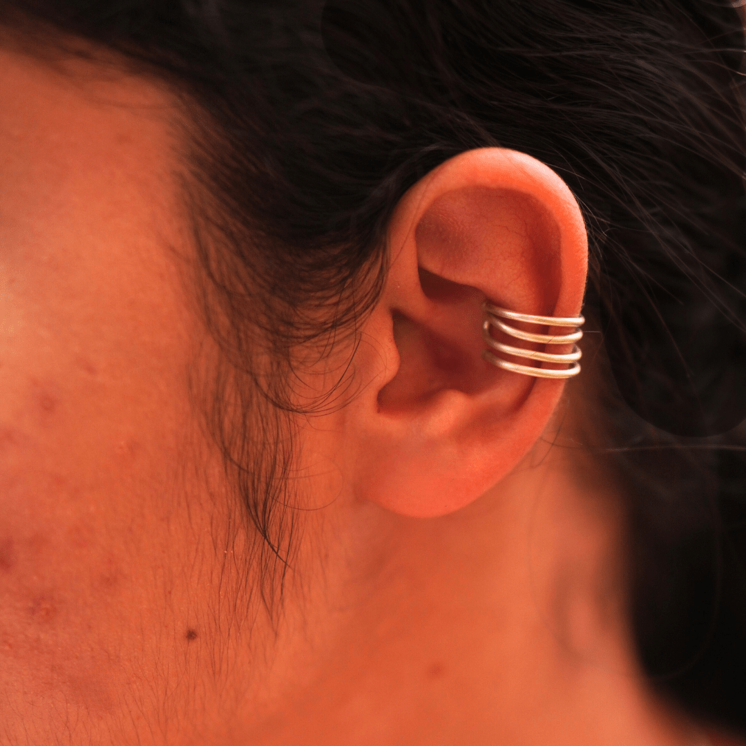 Spiral Earclip - Quirksmith