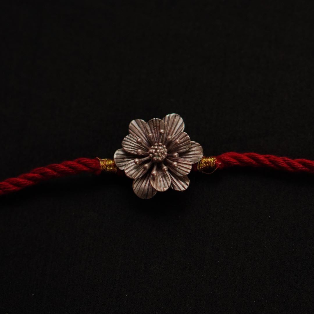 Spring Floral Brooch Rakhi - Rakhi - Quirksmith