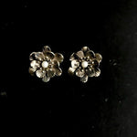 Spring Floral Studs with Pearl - Quirksmith