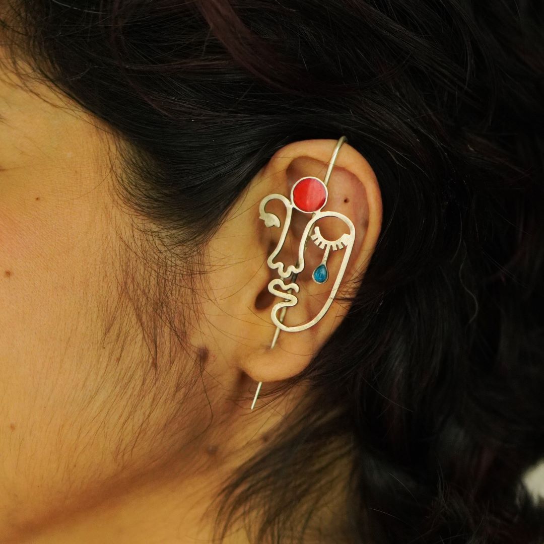 Sumukhi Teeli Earcuff - Single Piece - Quirksmith