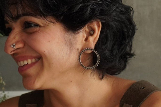 Surajmukhi Studs - Quirksmith