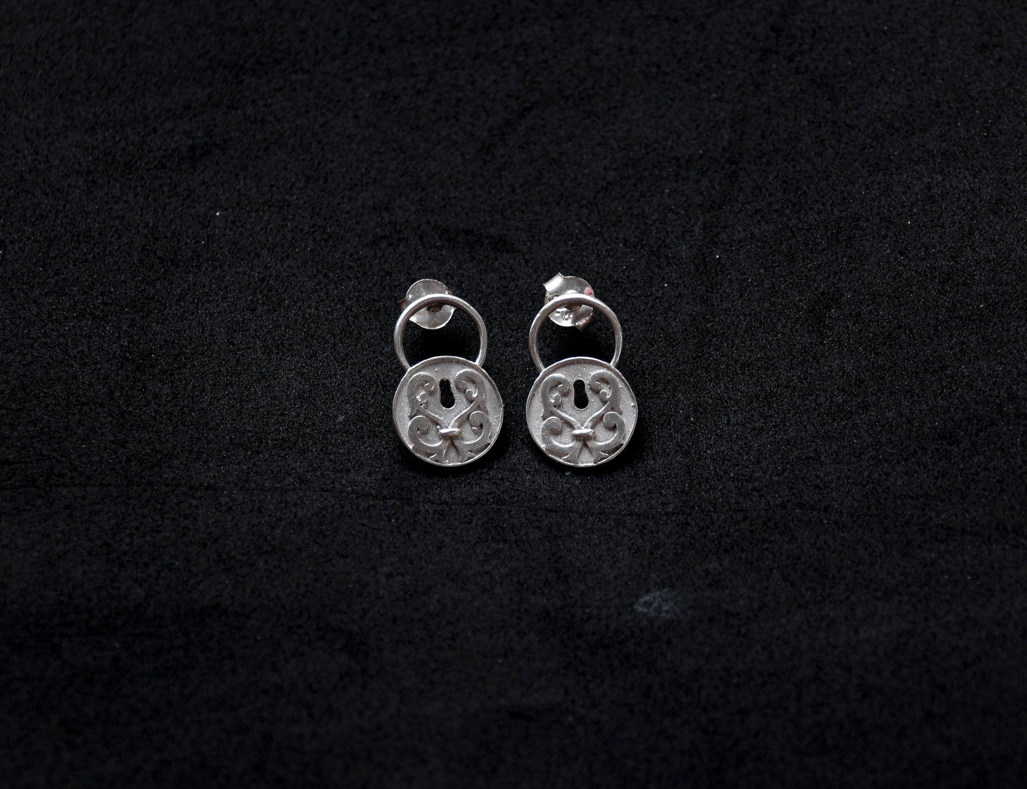 Taala Chaabi Studs - Pair of Taala Studs - Quirksmith