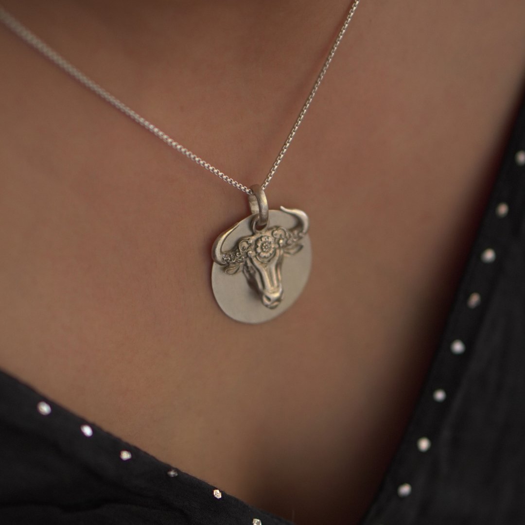 Taurus Pendant - Without chain - Quirksmith