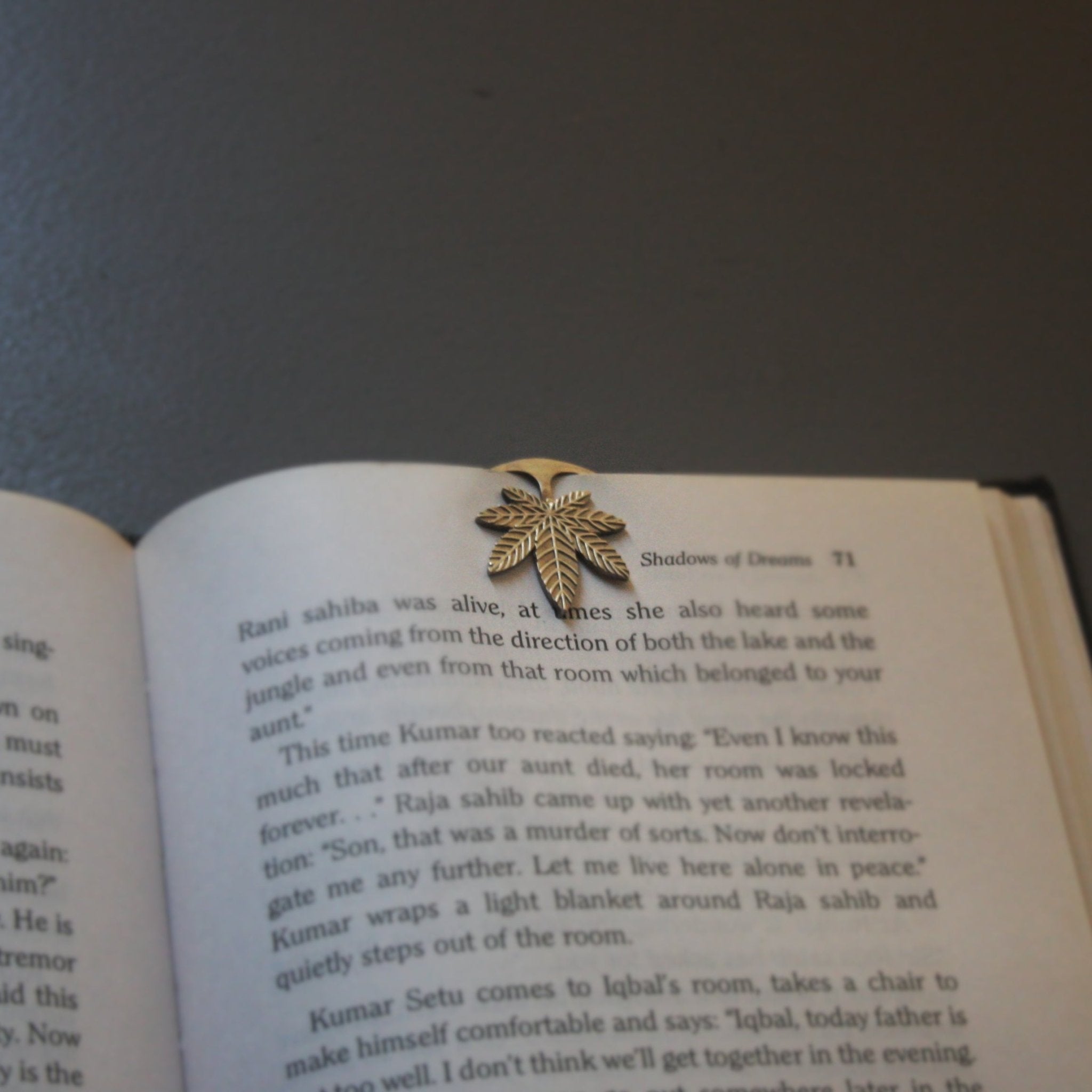 That Leaf Bookmark – 925 Sterling Silver – Nature Inspired Bookmark ...