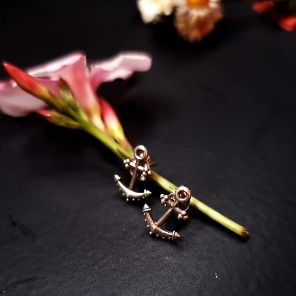 Tiny Anchor Studs - Quirksmith