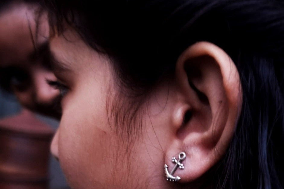 Tiny Anchor Studs - Quirksmith