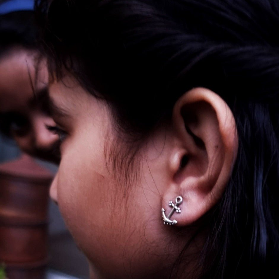 Tiny Anchor Studs - Quirksmith