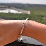 Tiny Flower Bangle - Single - Quirksmith