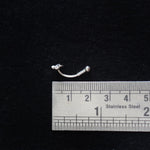 Tiny Flower Belly Ring - Single Piece - Quirksmith