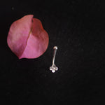 Tiny Flower Belly Ring - Single Piece - Quirksmith